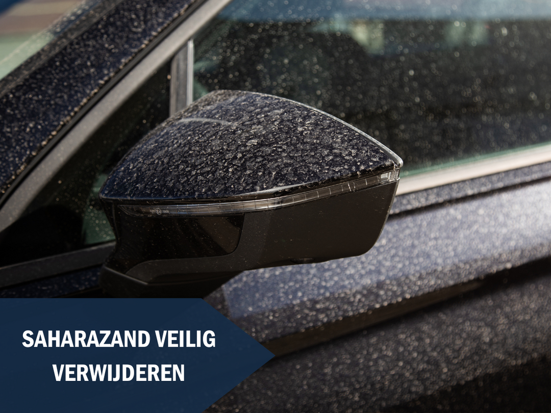 Saharazand op je auto? Volg deze 5 stappen