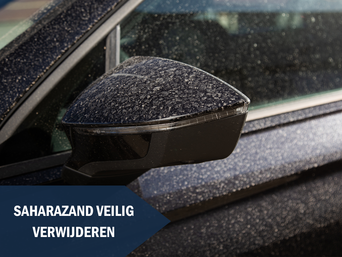 Saharazand op je auto? Volg deze 5 stappen