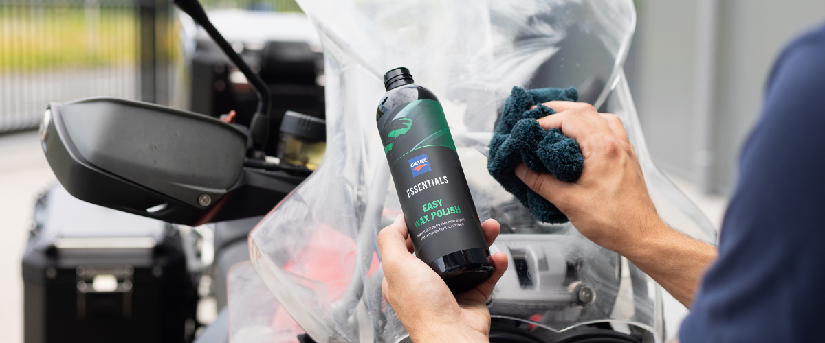 Wat zijn de beste producten om mijn motor te waxen?