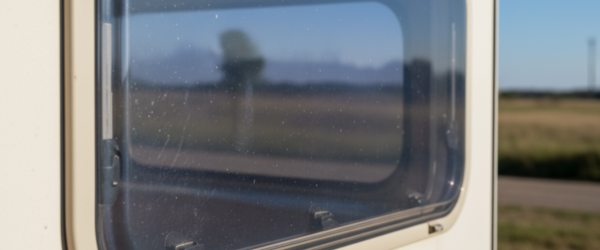 Hero afbeelding Hoe poets ik de kunststof ramen van mijn camper of caravan?