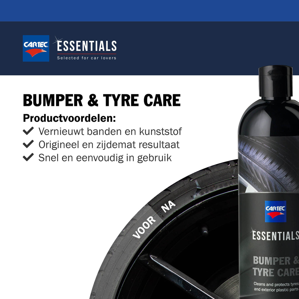 Bumper & Tyre Care 500ml | Bandenzwart