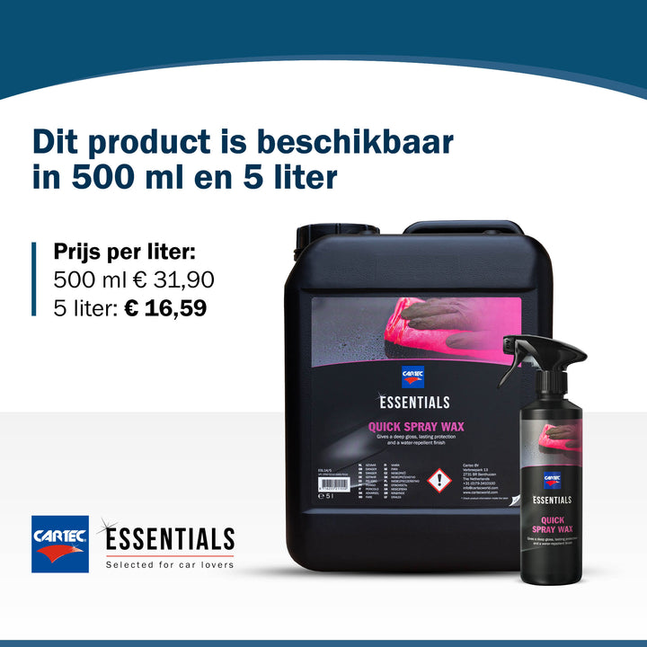 Quick Spray Wax 5 liter