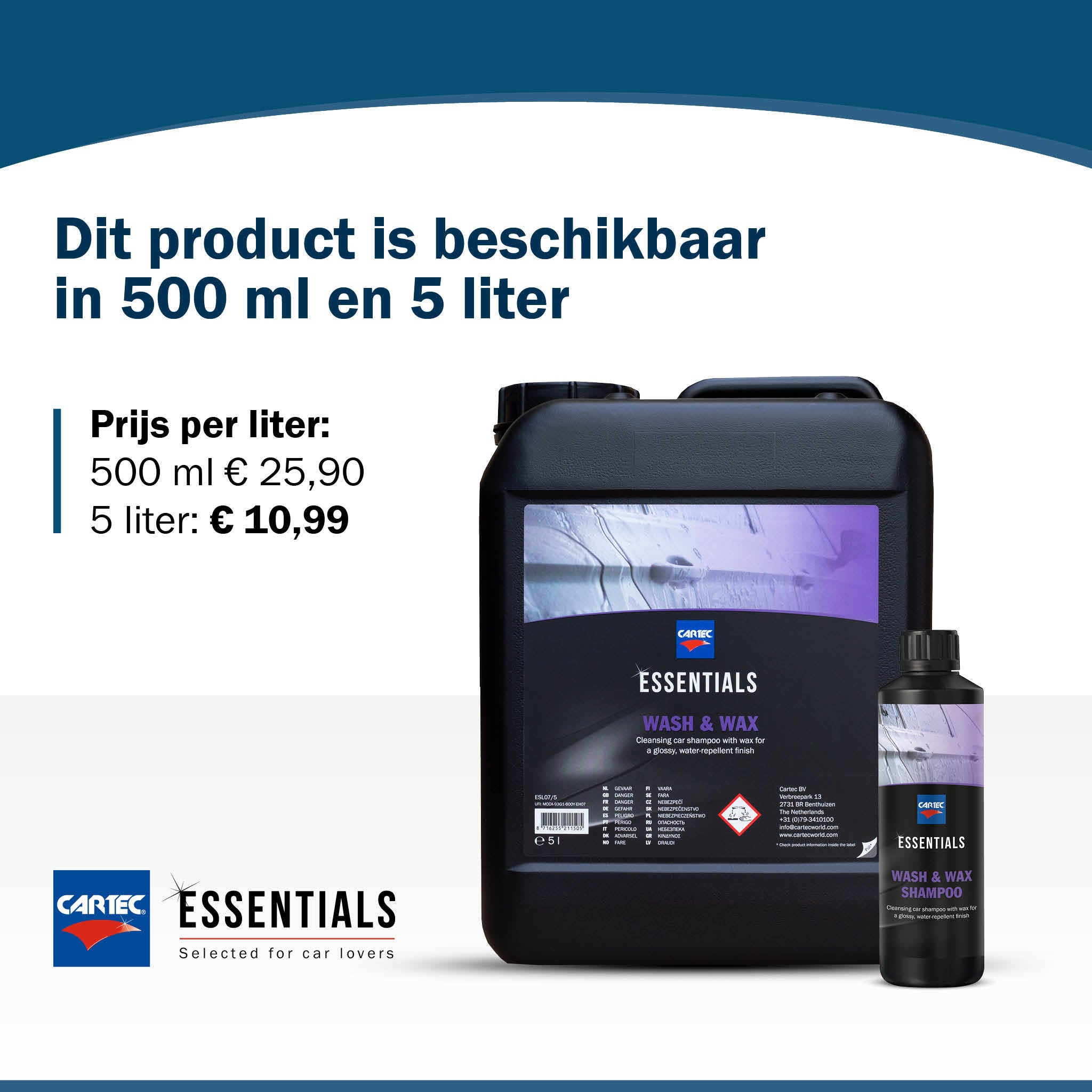 Wash & Wax Shampoo 5 liter