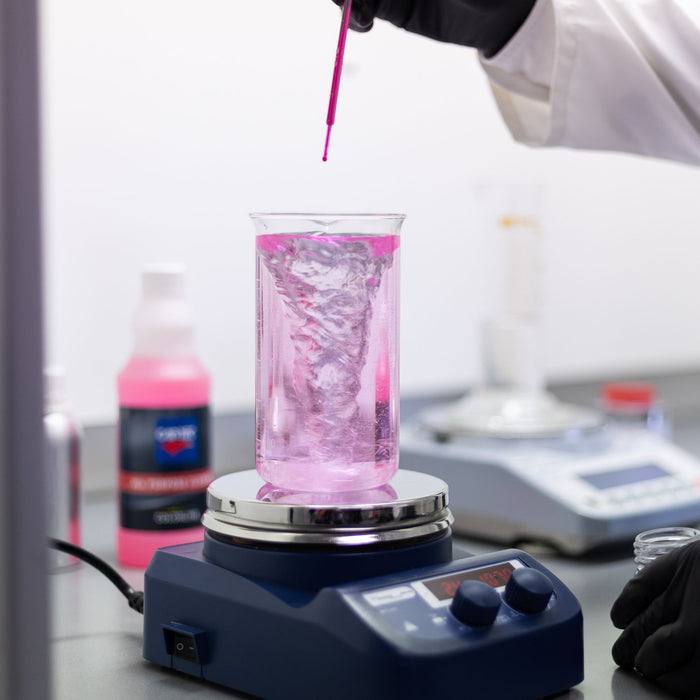 Ontwikkeling in eigen lab