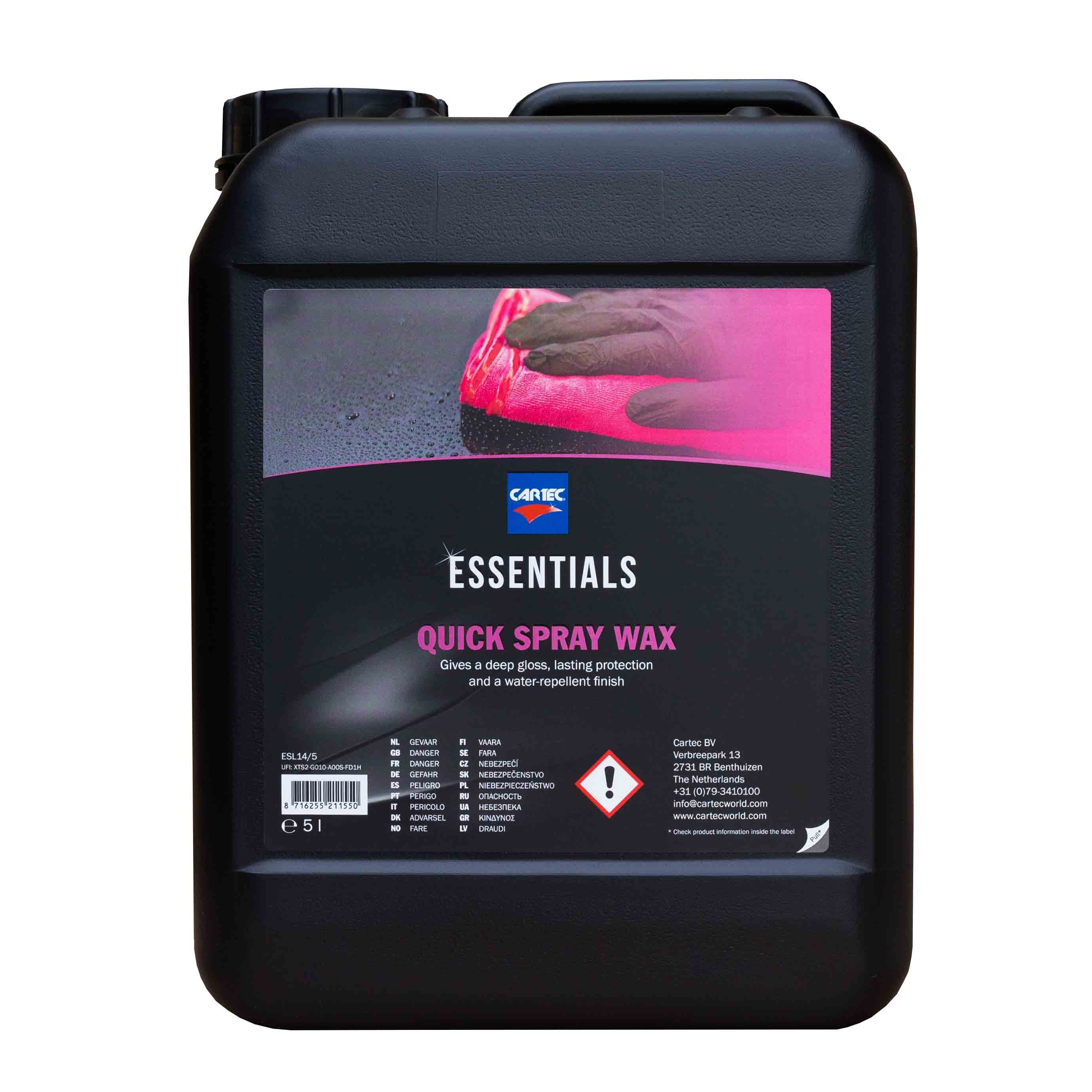 Quick Spray Wax 5 liter